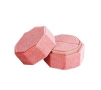 Cajas Para Alianzas Caja Para Anillos Boda Caja Para Joyas Caja Anillo Compromiso Para Boda, Propuesta,Compromiso(Type 2-Single Pink)
