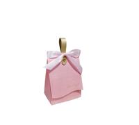 Cajas para Chuches 20/50/100pcs Ribbon Candy Box Suitable For Various Parties, Festivals, Weddings, Candy Boxes, Cookies,(Pink,100PCS_12.5X6.5X10CM)