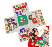 Cajas Para Detalles Navideños,Cajas De Dulces | Recipiente De Papel Multicapa Para Fiestas De Navidad Niños Y Adultos Solución De Embalaje Elegante Para Eventos Festivos