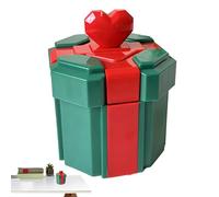 Cajas para Envolver de San Valentín - Estuche Pequeño con Corazón,Cajas de Regalo Navideñas con | Para Dulces Galletas Anillos Pendientes Joyas Pintalabios Cumpleaños Boda