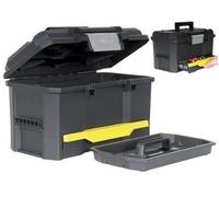 STANLEY 1-70-316 - Caja de herramientas 19"/40.5 cm con autocierre y cajon