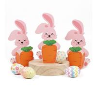 Cajas Regalo Pascua, yisight 20 Pcs Caja para Huevo de Pascua, Cajitas Regalo Pequeñas, Forma de conejo y zanahoria, para Fiestas de Pascua, Paquetes de Regalos