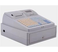 Cajas Registradoras Electrónicas Impresora POS Multifuncional Supermercado Leche Té Solo Soporte Inglés, Profesional, Conjunto de Herramientas(Szary)