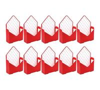 Cajas Sobres Valentine - 10 Unidades de Suministros de Embalaje,Papel Impermeable Plegable para Embalaje de Ramo - Floristería, Día de la Madre y Bodas