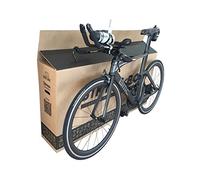 Cajeando | (1x Caja de Cartón para Bicicletas | Tamaño 1440 x 255 x 940 mm | Canal Doble y Alta Resistencia | Transporte, Mudanza y Envíos | Fabricadas en España