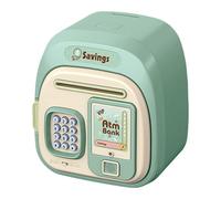 Cajero Automático de Entradas para, Dinero real, Banco ATM para - Banco electrónico para con Bloqueo de Contraseña | Banco de Mesa Juguete ahorro de dinero Almacenamiento ahorro de dinero