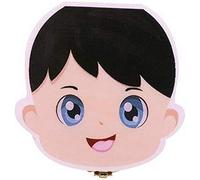 Cajita De Dientes De Leche En Español, Caja De Almacenamiento De Madera para Guardar Dientes y Pelo Fetal Organizador De Los Recuerdos Regalo para Bebes Recien Nacidos (Principe)