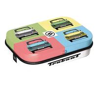 Cajita Mints 6x9,5x2 cms. Berlin Trabant - Pop Art