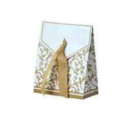 Cajitas Regalo Pequeñas 10/20/50 cajas de papel for dulces, regalo for bodas, bolsas embalaje, recuerdos boda, suministros for fiestas cumpleaños(Gold,10pcs)