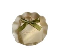 Cajitas Regalo Pequeñas 50 cajas de papel for bolsos, multicolores, madera for anillos, cintas, dulces, bodas, cumpleaños, pasteles y fiestas(WHITE-G)