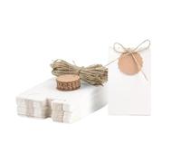 Cajitas Regalo Pequeñas Cajas de papel kraft for bodas, fiestas cumpleaños, decoración, suministros for pequeñas empresas, embalaje, 10, 30 o 50 unidades(WHITE,50pcs)