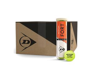 Cajón 18 Botes X 4 Bolas Dunlop Fort Clay Court 4pet