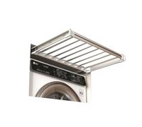 Cajón ajustable extraíble para pantalones, solución de secado de ropa oculta que ahorra espacio, perfecta para usar encima de la lavadora, ideal para organizar y maximizar el espacio de la lavandería