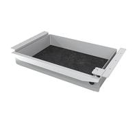 Cajón bajo encimera Storit (L x An x Al: 270 x 400 x 75 mm, Aluminio blanco)