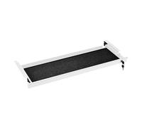 Cajón bajo escritorio con cerradura 850 x 265 x 45 mm blanco Cajón de oficina de SO-TECH®