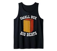 Cajón Caja Pequeña Diseño Big Beats para Kachon Player Cajónist Camiseta sin Mangas