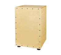 Cajón Cajón Tambor Instrumento de percusión cuerdas acero musical profesional madera caja con bolsa(Color 1)