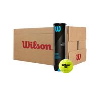 Cajón De 18 Botes De 4 Bolas De Tenis Wilson Tour Premier All Court Wrt119400