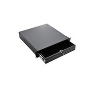 Cajón de Almacenamiento con Llave para Rack de 19 Pulgadas, Altura 2U