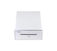 Cajón de efectivo IluminaShop Equip 351012 metálico automático y manual 12 V plata