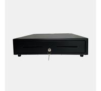 Cajón de efectivo Premier 460 HQ-B acero negro 24 V 526x515 mm