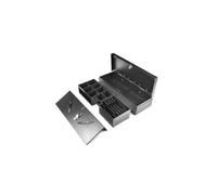 Cajón de efectivo Premier V46 HQ-B Acero Negro 6 billetes 8 monedas USB RJ-11 RS-232