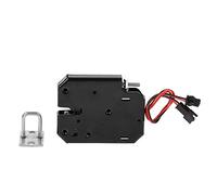 Cajón de gabinete DC 12V Cerradura magnética eléctrica Electroimán a prueba de fallas para el sistema de control de acceso a la puerta (con interruptor de detección)