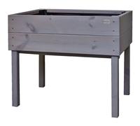 Cajón De Jardín Infantil Alto 75 × 50 × 60 Cm Gris De Madera De Pino