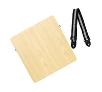 Cajón de Madera China Ash Portátil Correa para Mano