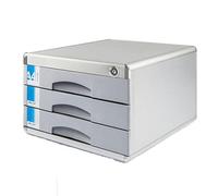 Cajón de metal con cerradura para archivos, aleación de aluminio, gabinete de almacenamiento seguro para una gestión eficiente de archivos y nización de oficina