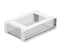 Cajón Debajo Del Estante,Cajón Debajo Del Estante - Organizador de almacenamiento de armario autoadhesivo,Cajón transparente para cajón de escritorio, fácil de instalar para despensa de cocina,