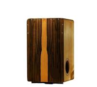 Cajon Drum Box Cajón de madera maciza, tambor mano profesional, pandereta portátil for principiantes, instrumento musical meditación(Ciricote 49CN)