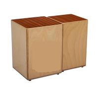 Cajon Drum Box Tambor Bongo de madera maciza, cajón profesional portátil for principiantes, instrumento percusión musical, caja mano viaje