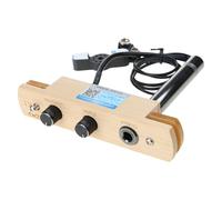 Cajon Drum Sound Hole Pickup - Sistema de recogida de micrófono con control de volumen de tono, micrófono, sistemas electrónicos, orificio de sonido de tambor de cajón con control de volumen de tono