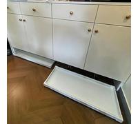 Cajón extraíble para debajo de los zapatos, para entrada, dormitorio, cocina, almacenamiento, solución para ahorrar espacio