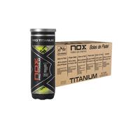 NOX Cajón 24 Botes de 3 Pelotas de pádel Pro Titanium