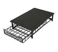 Cajón para cápsulas de café, portadosis de café con patas de goma antideslizantes, compatible con Dolce Gusto o Vertuo, soporte que puede contener apilables, 28 x 42 x 9,5 cm