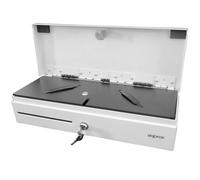 Cajón Portamonedas Approx appCASH02FLIPTOPWH/ Manual y Automático/ Blanco