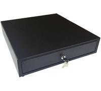 Cajón Portamonedas Manual y Electrónico 450x450x130mm (Negro) - PREMIER