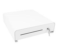 Cajón portamonedas Olympia SD335 Style blanco compacto y seguro