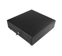 Cajón Portamonedas Premier M41 HQ-B Manual Negro 5 Compartimentos Billetes 8 Monedas 41x41cm