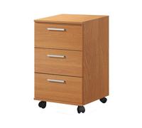 Cajonera 3 cajones buc color cerezo 42x68x35 cm