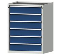 Cajonera ANKE, A x P 760 x 675 mm, carga máx. por cajón 200 kg