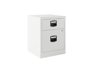 Cajonera bisley pfa 2 cajones 40cm blanco