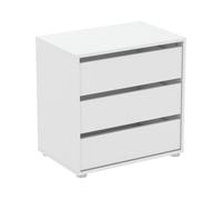 Cajonera box ii de 3 cajones 60cm blanco - conforama
