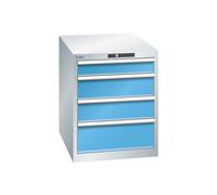 Cajonera con 4 cajones LISTA, A x P x H 564 x 724 x 700 mm