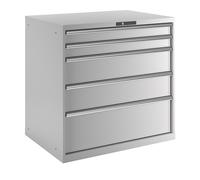 Cajonera con 5 cajones LISTA, A x P x H 1023 x 725 x 1000 mm