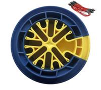 Cajonera de cables - Peine de alambre de datos | Herramienta de gestión de cables | Accesorios de control de cables eficientes, soporte de agarre seguro para electrónica, herramienta de configuración