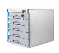 Cajonera de metal con cerradura, gabinete de almacenamiento de archivos duradero, organizador de oficina de aluminio para una gestión eficiente de archivos