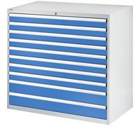 Cajonera eurokraft pro, altura x anchura x profundidad 1200 x 1300 x 750 mm